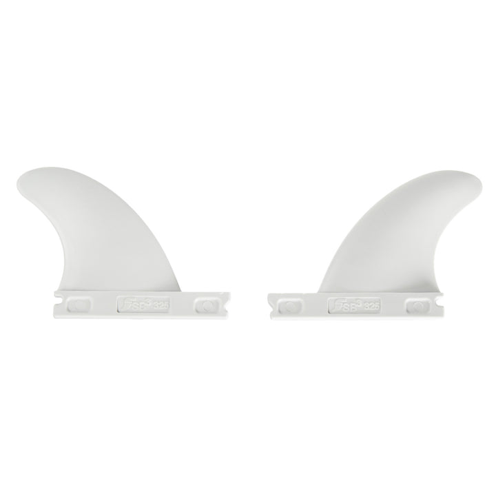 Futures SB3 Longboard Side Bite Fin Set White Detail 1 View