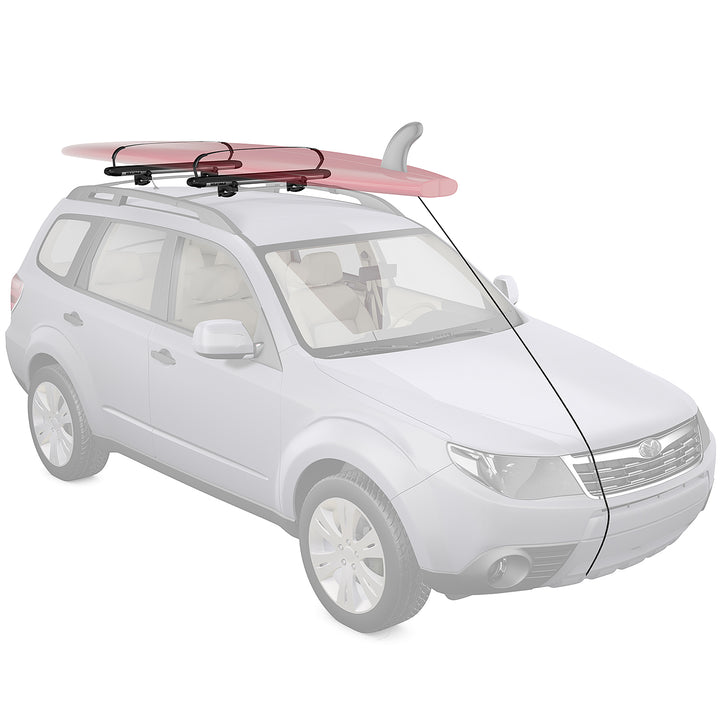 Yakima SupPup Board Rack Black/Grey Detail 2 View