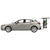 Yakima TwoTimer Bike Rack Grey/Black Detail 1 View