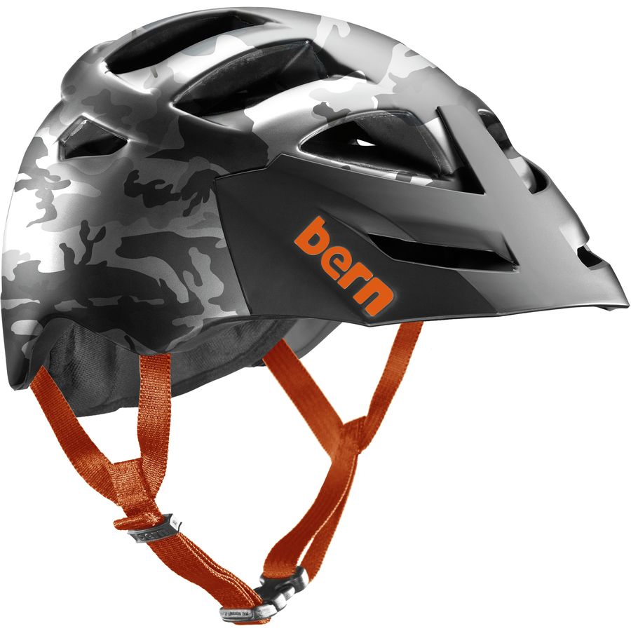 Bern Morrison Bike Helmet Matte Grey Camo