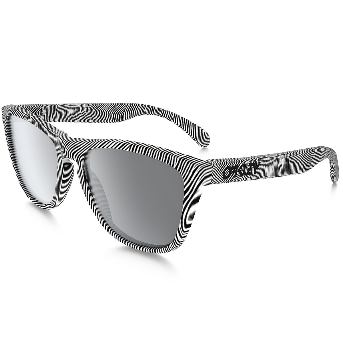 Oakley Fingerprint Collection Frogskins Sunglasses White/Black Iridium