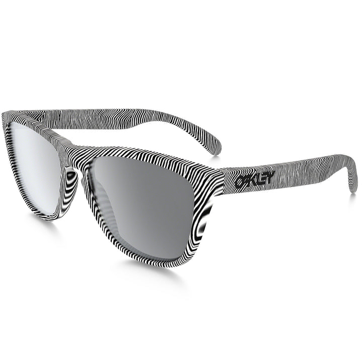 Oakley Fingerprint Collection Frogskins Sunglasses White/Black Iridium