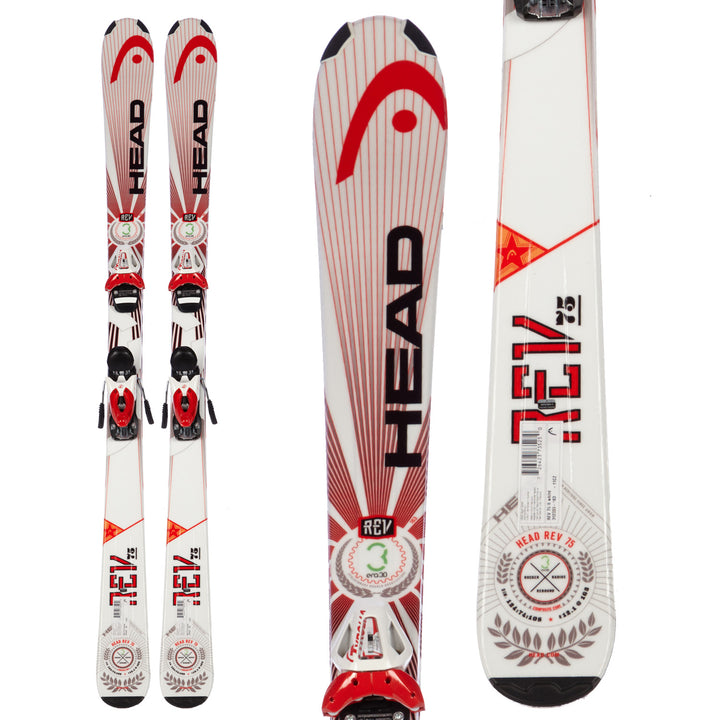 Head REV 75 Skis + SX 10 Bindings 2014