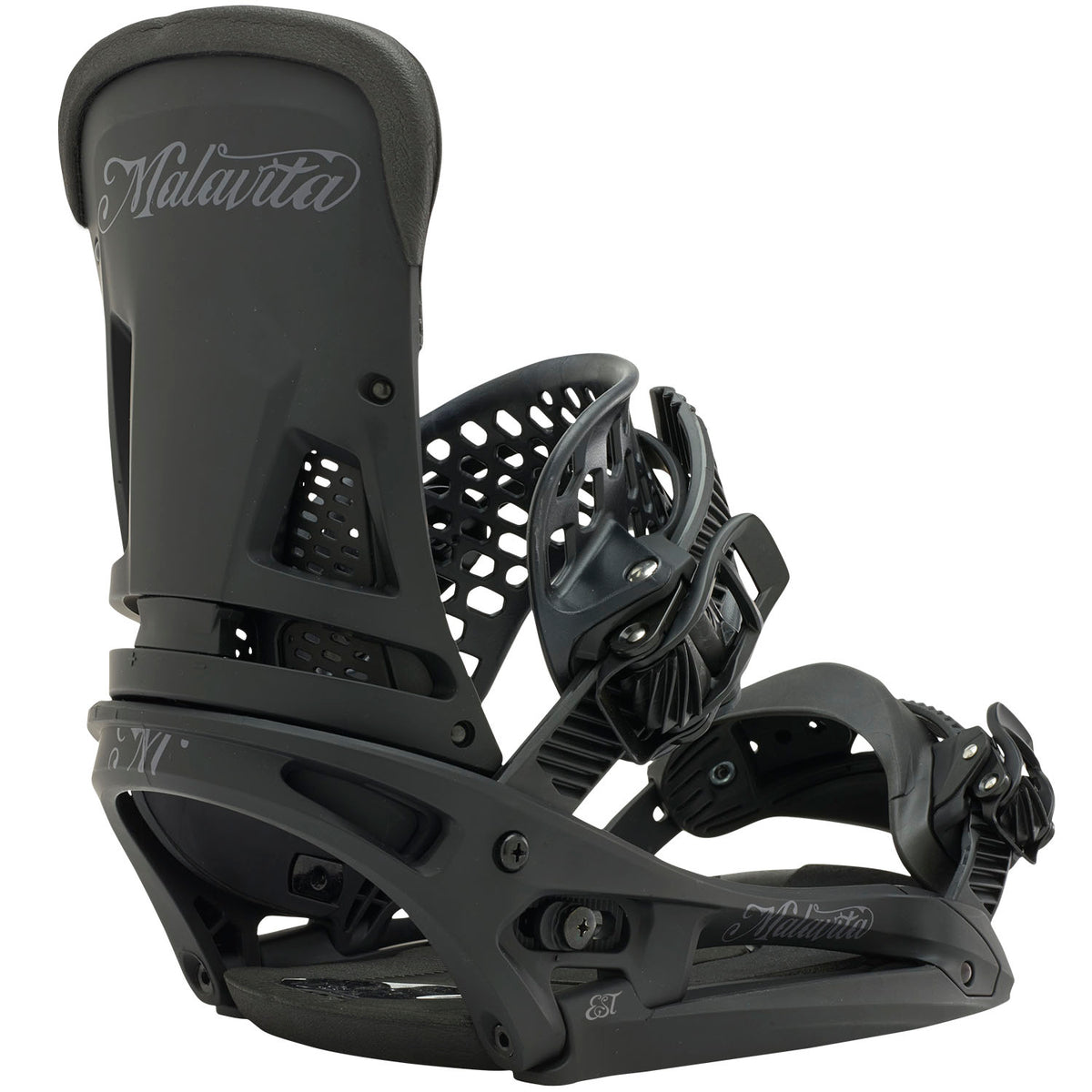 Burton Malavita EST Snowboard Bindings 2016 Black