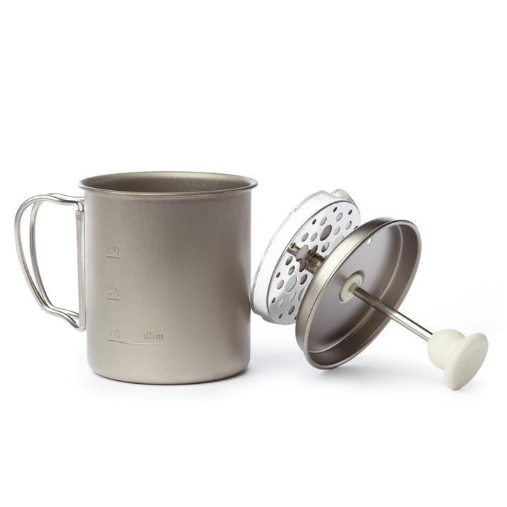 Snow Peak Titanium Cafe Latte Set None