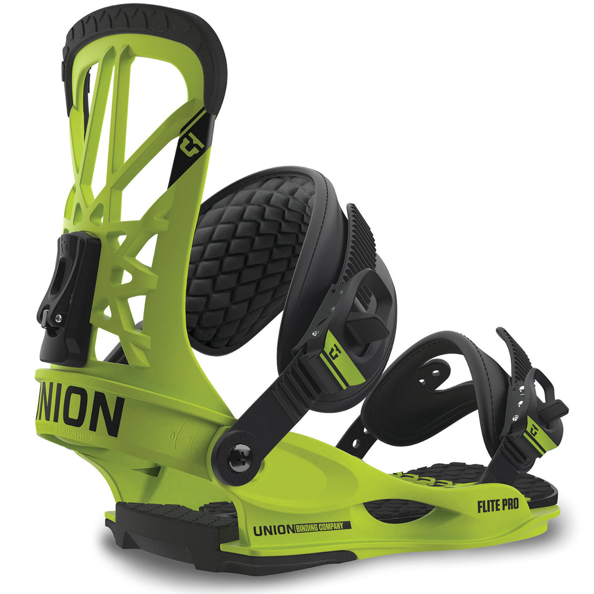 Union Flite Pro Snowboard Bindings 2016 Green