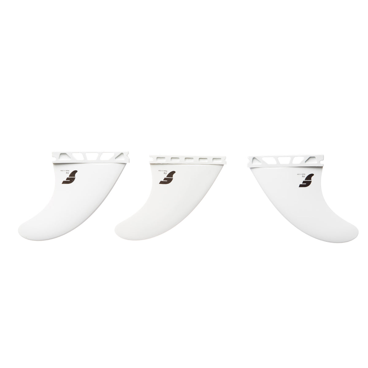 Futures F6 Thermotech Tri Fin Set White