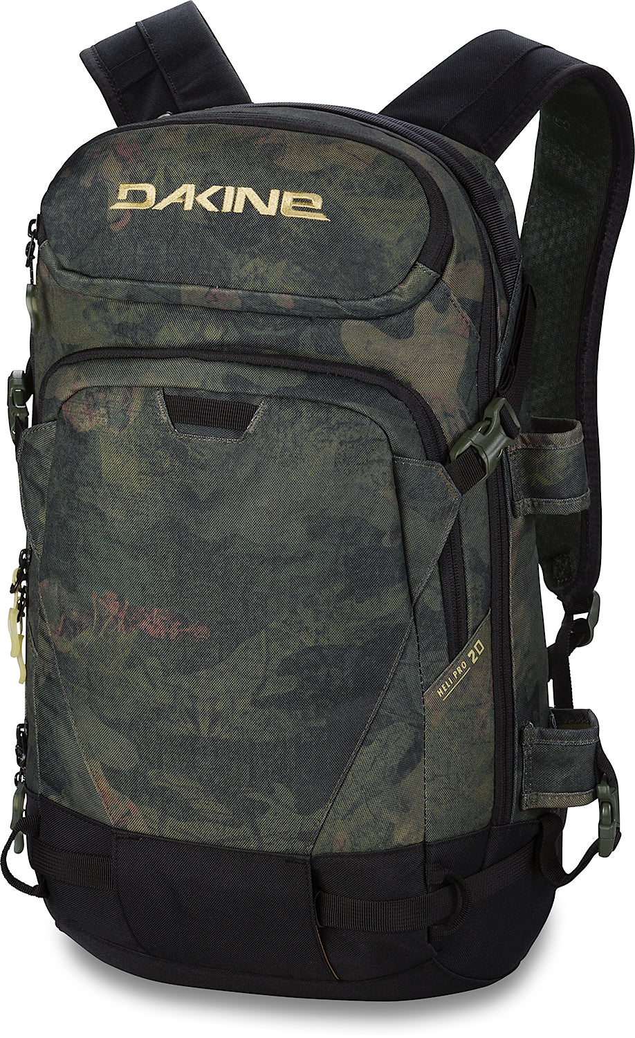 DAKINE HELL PRO 20L ダカイン　ヘリプロ　リュック　オリーブ Dakine Heli Pro 20L Backpack – evo