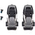 Burton Ankle Buckle Set  Black Top View