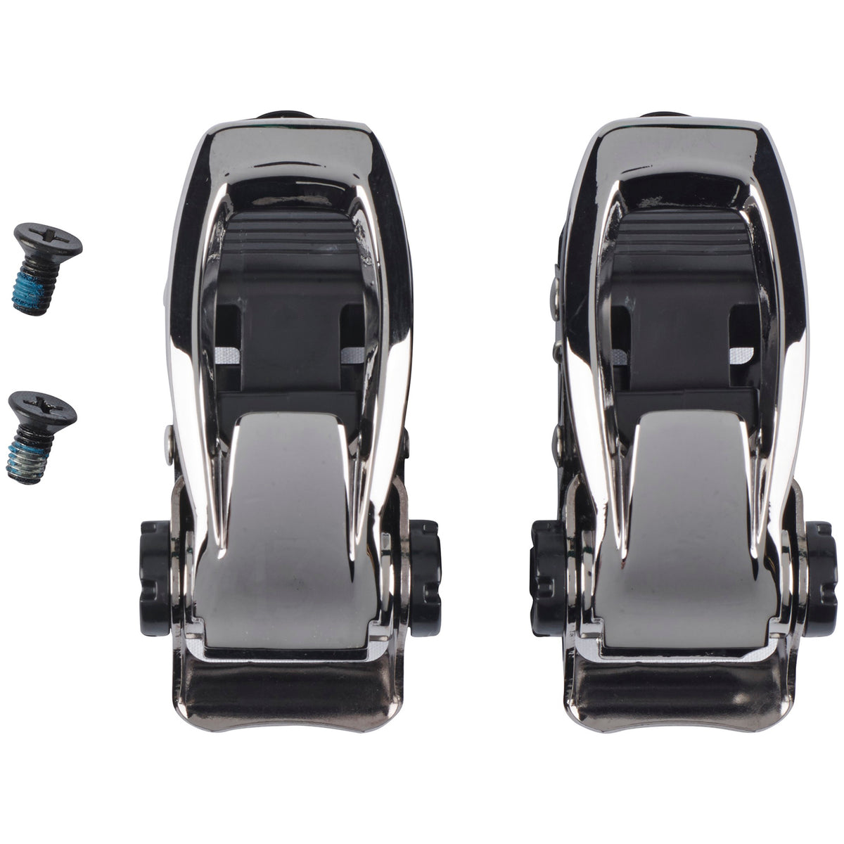 Burton Ankle Buckle Set  Black Top View
