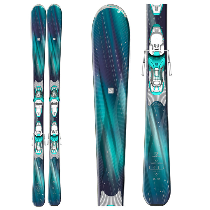 Salomon Iris Skis + E Lithium 10 Bindings - Women's 2016