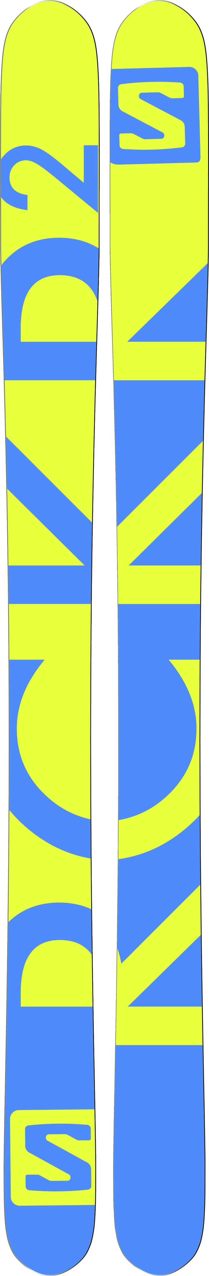 Salomon Rocker2 Jr Skis - Big Boys' 2016 Base View