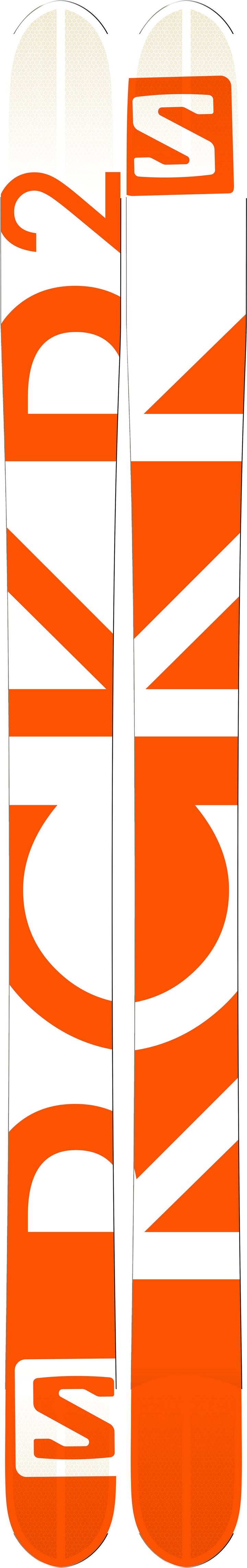 Salomon Rocker2 122 Skis 2016 Base View