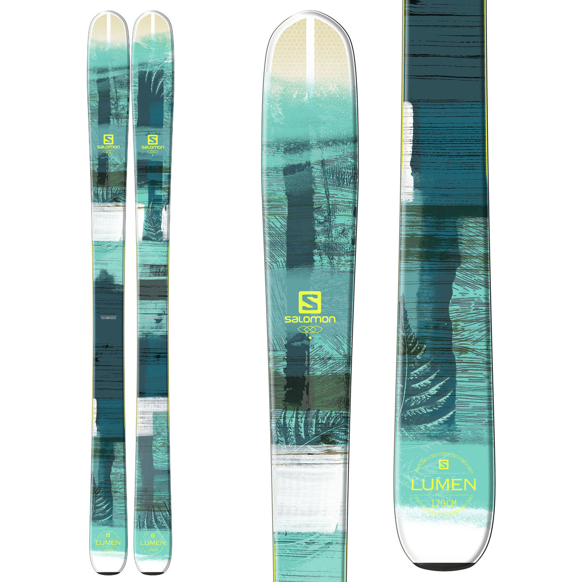 Salomon Q-96 Lumen Skis - Women's 2016