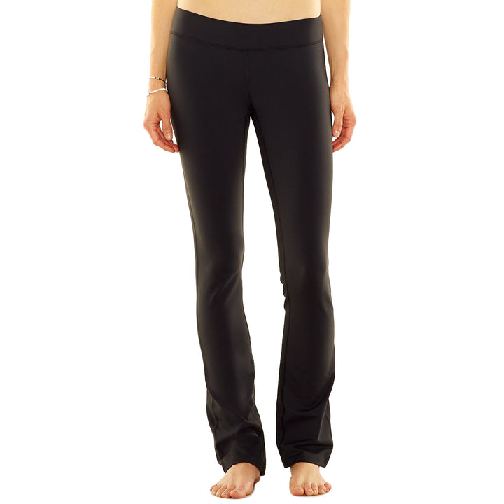 Lucy Lotus Pants - Women's Lucy Black Front View