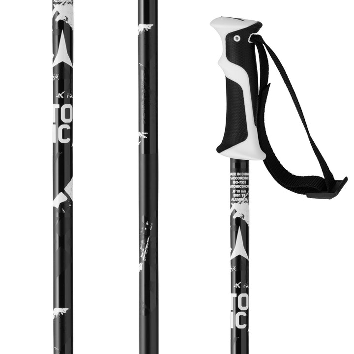 Atomic AMT2 Ski Poles 2016 Black/White