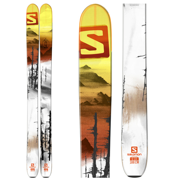Salomon Q-115 Skis 2016