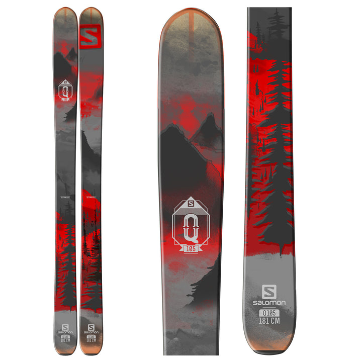 Salomon Q-105 Skis 2016