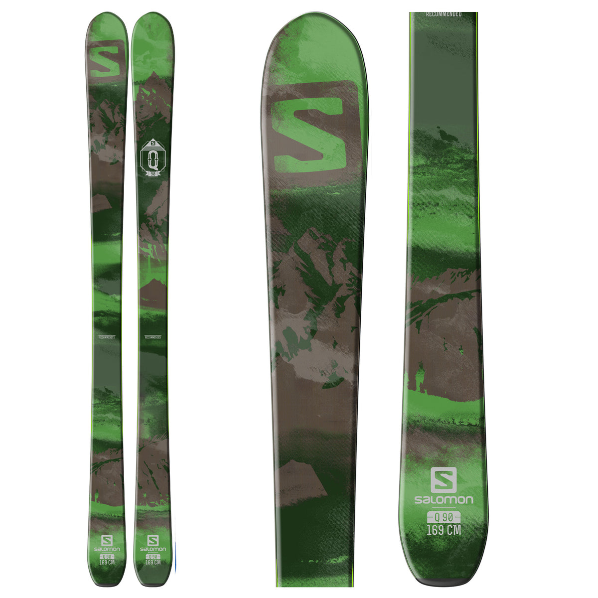 Salomon Q-90 Skis 2016