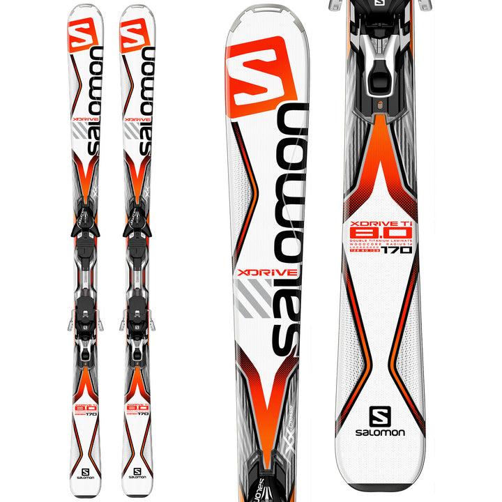 Salomon X-Drive 8.0 Ti Skis + XT12 Bindings 2016