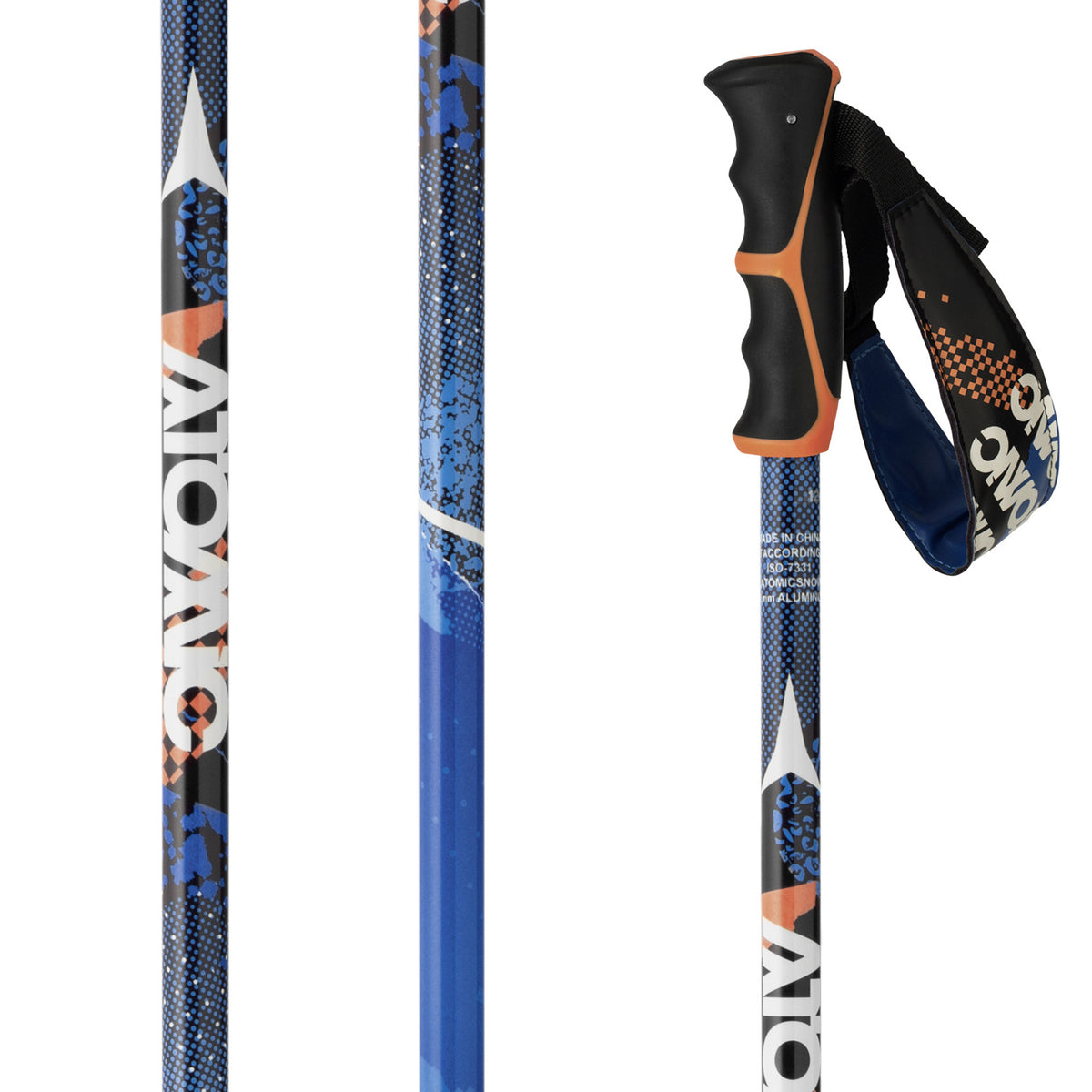 Atomic Powder Ski Poles 2016 Blue