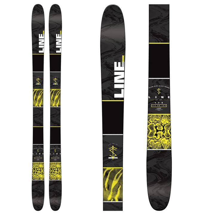 Line Skis Tigersnake Skis 2016 Top View