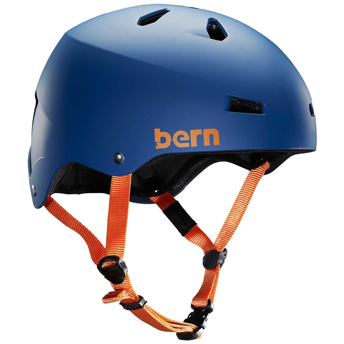 Bern Macon EPS Summer Bike Helmet Matte Navy Blue