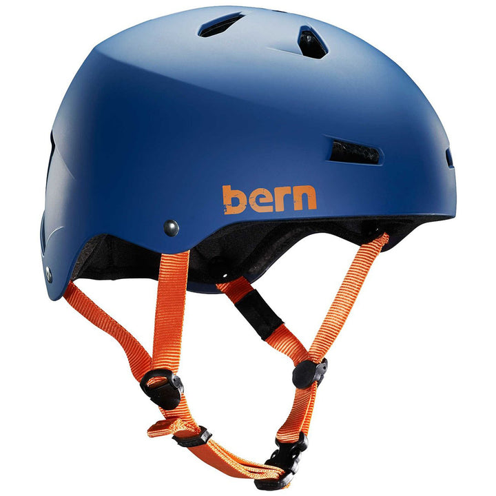 Bern Macon EPS Summer Bike Helmet Matte Navy Blue