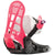 K2 Lil Kat Snowboard Bindings - Little Girls' 2017 White/Black/Pink High Back View