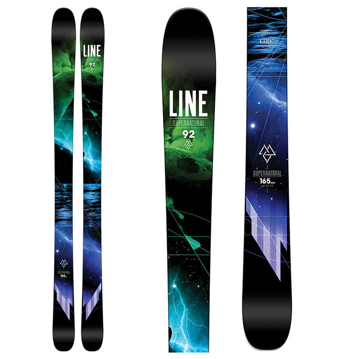 Line Skis Supernatural 92 Skis 2016 Top View