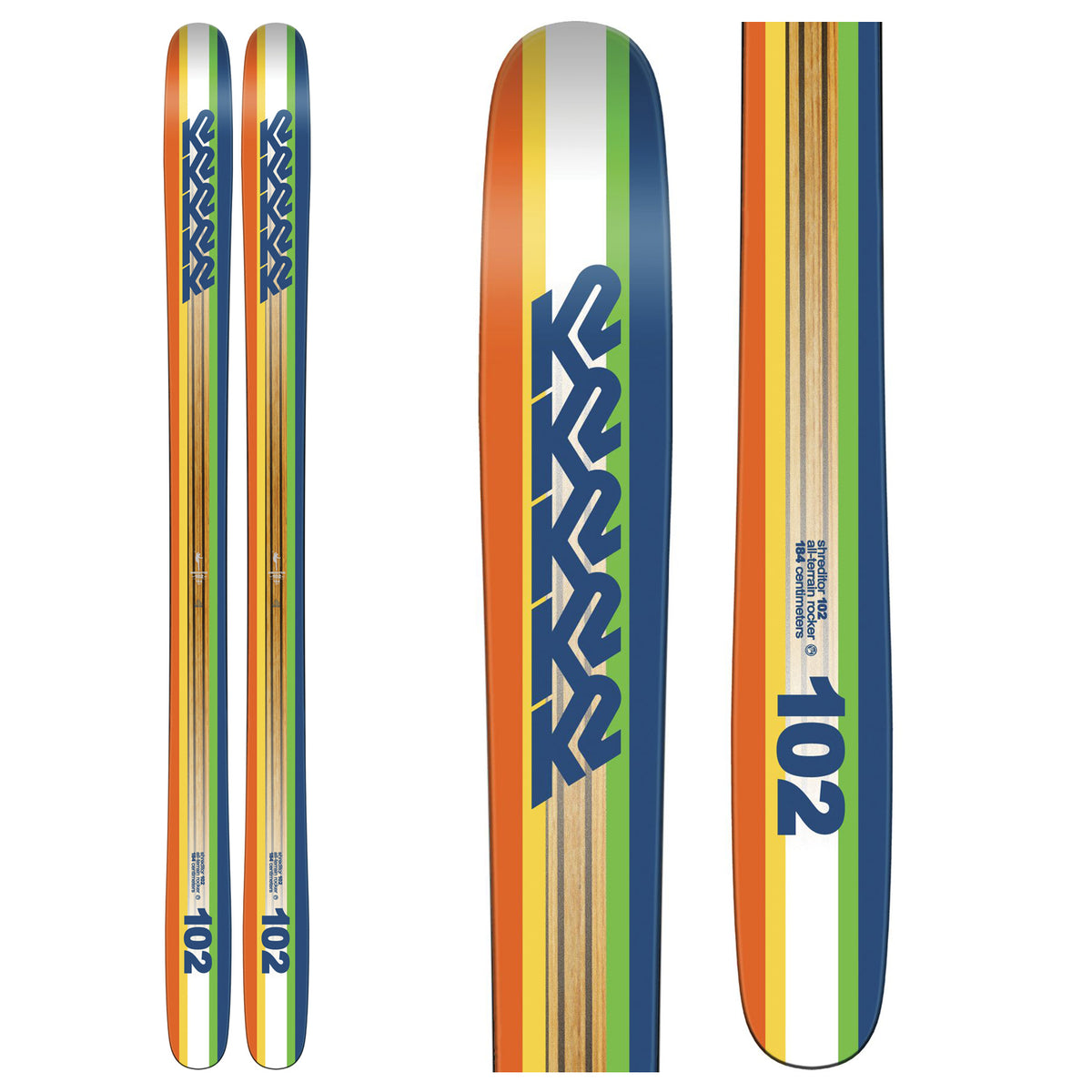 K2 Shreditor 102 Skis 2016