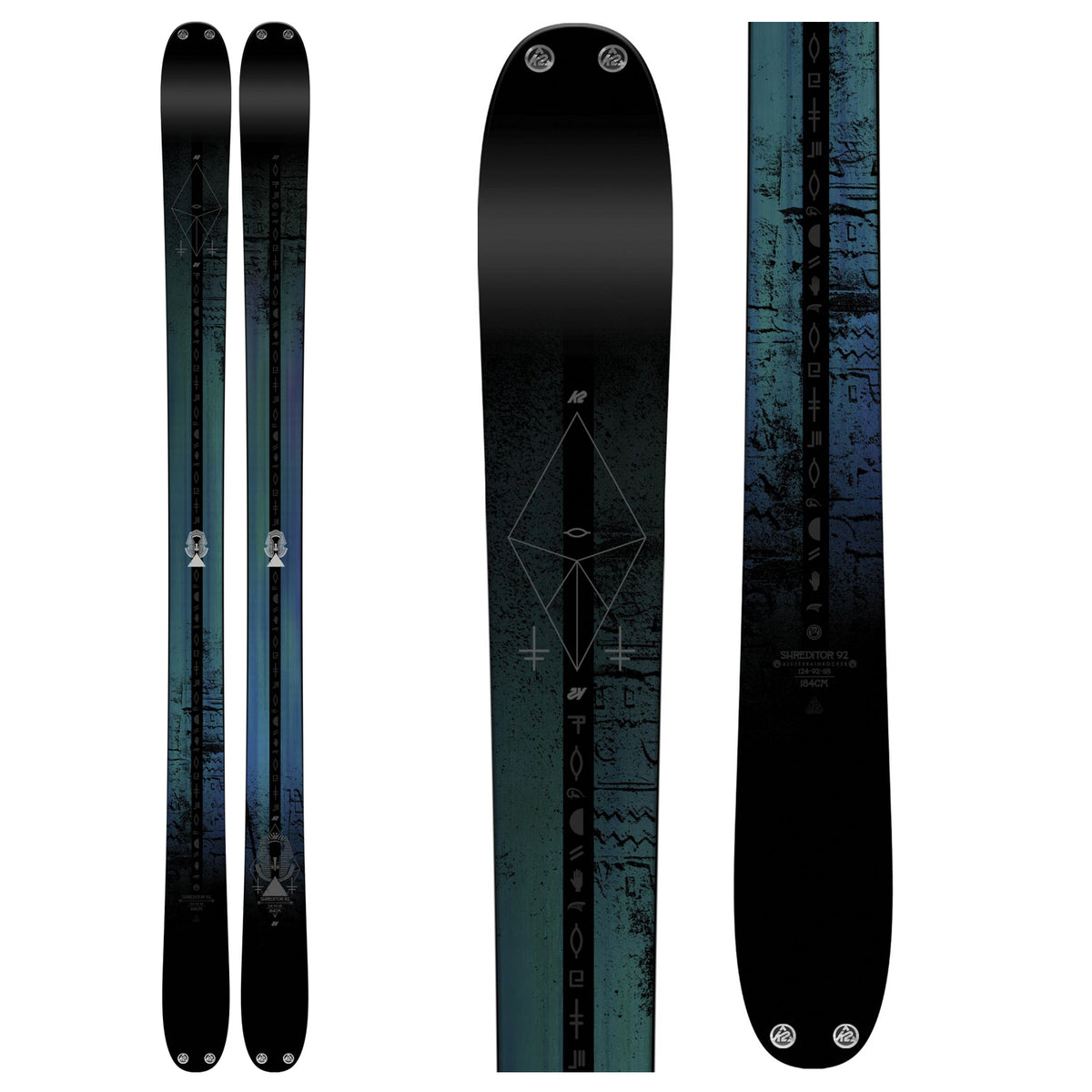 K2 Shreditor 92 Skis 2016