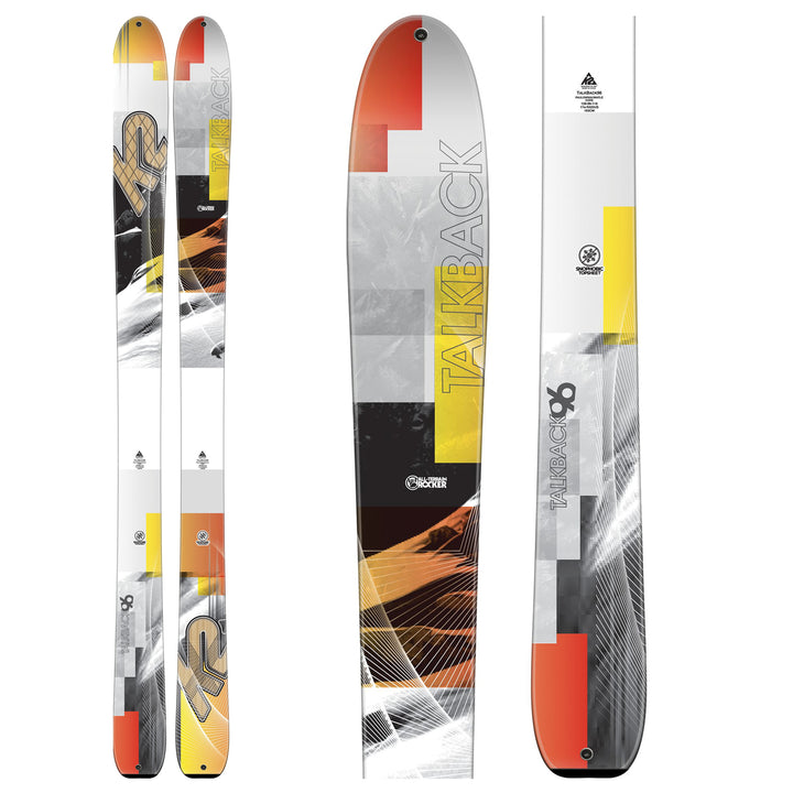 K2 Talkback 96 Skis - Women's 2016