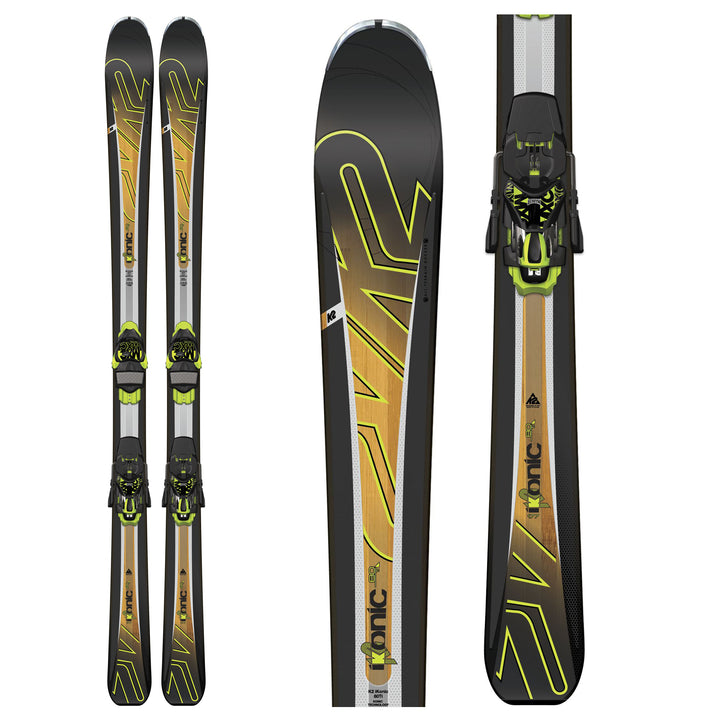 K2 iKonic 80 Ti Skis + MXC 12 Bindings 2016