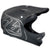 Troy Lee Designs D2 Bike Helmet Midnight 2 Black Detail 2 View