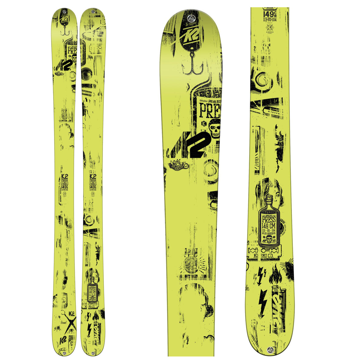 K2 Press Skis 2016