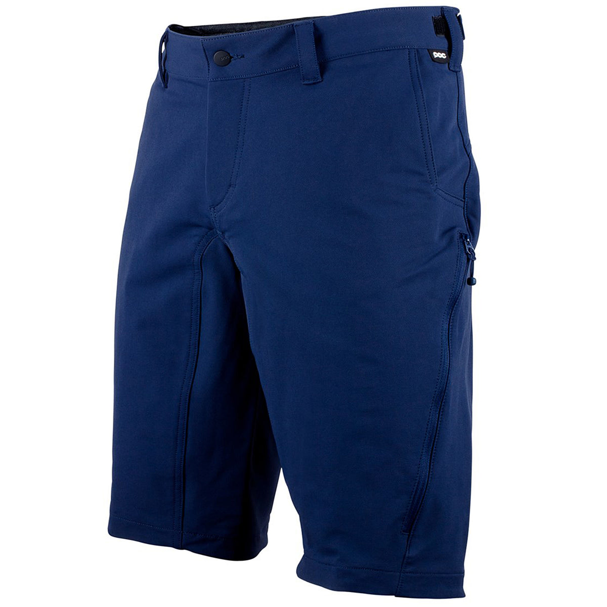 POC Trail Vent Shorts Boron Blue Front View