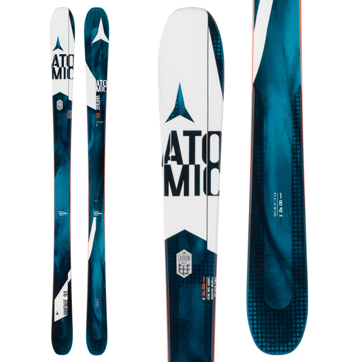 Atomic Vantage 90 CTI Skis 2017 Top View