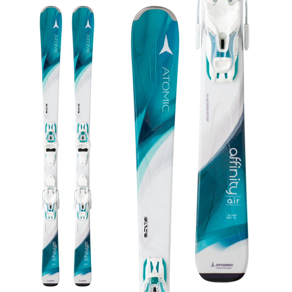 Atomic Affinity Air Skis + Lithium 10 Bindings - Women's 2016 Top View