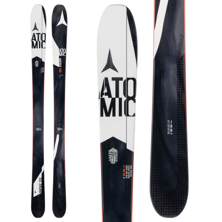 Atomic Vantage 100 CTI Skis 2017 Top View
