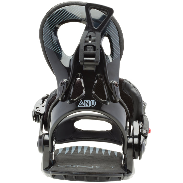 GNU Gateway Snowboard Bindings 2016 Black Back View