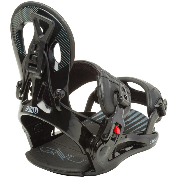 GNU Gateway Snowboard Bindings 2016 Black Right Side View