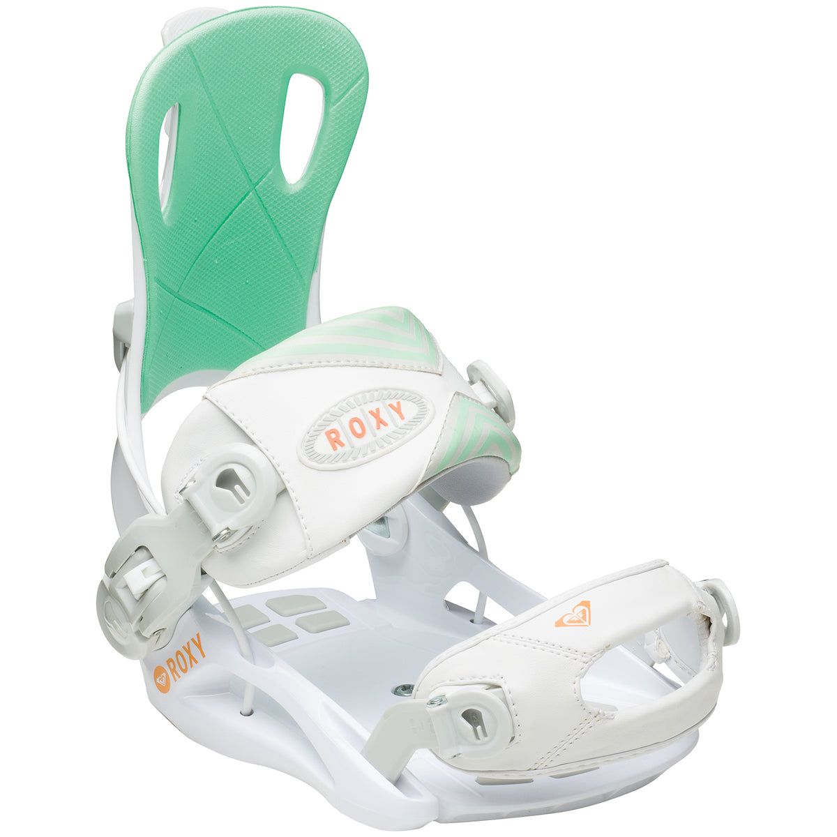 Roxy Rock-It Dash Snowboard Bindings - Women's 2016 White Side View