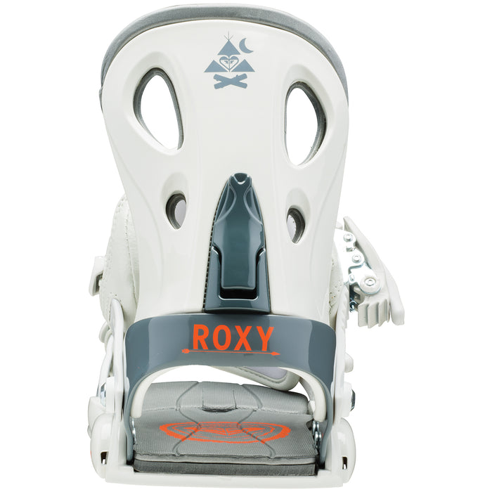 Roxy Classic Snowboard Bindings - Women's 2016 Grey Back View