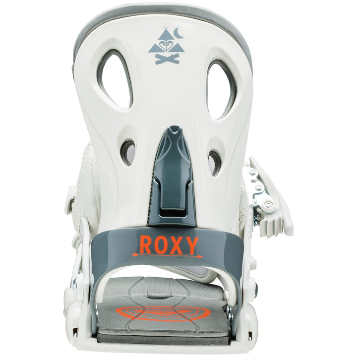 Roxy Classic Snowboard Bindings - Women's 2016 Grey Back View