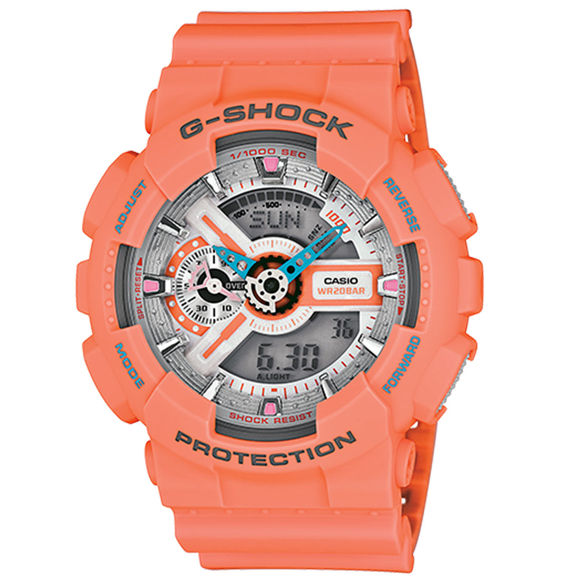 G-Shock GA-110 Neon Color Watch Peach