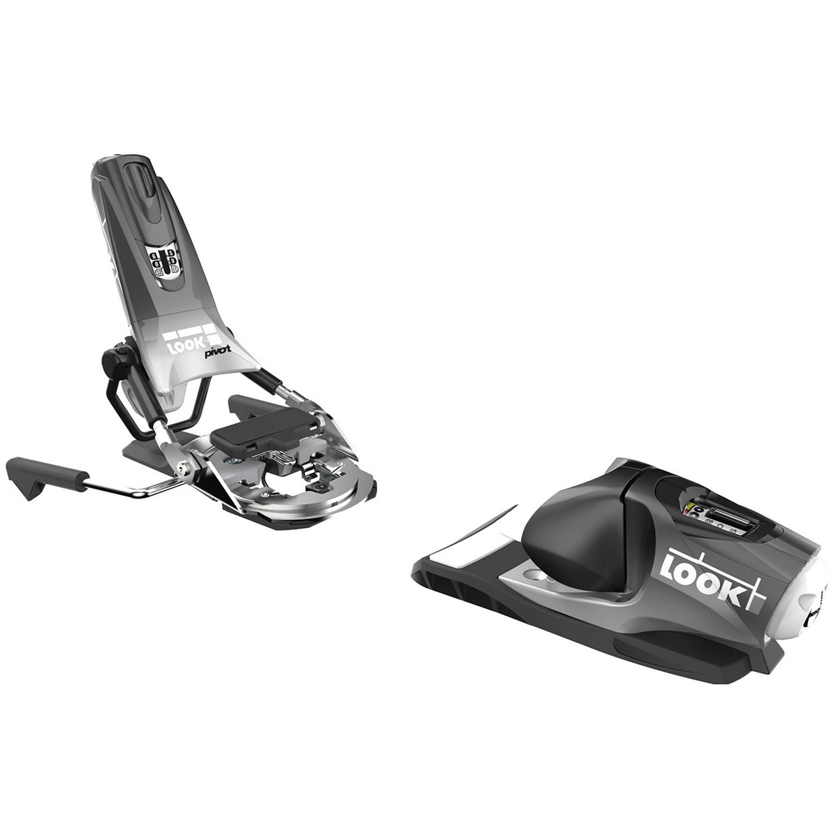 Look Pivot 12 Ski Bindings 2016 Black Chrome