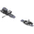 Look HM 12 Ski Bindings 2016 Black/Chrome