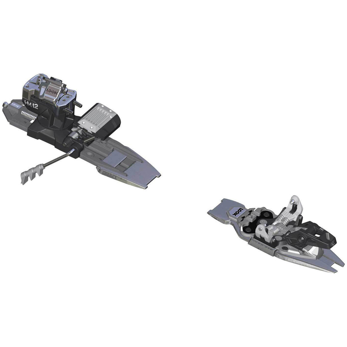 Look HM 12 Ski Bindings 2016 Black/Chrome