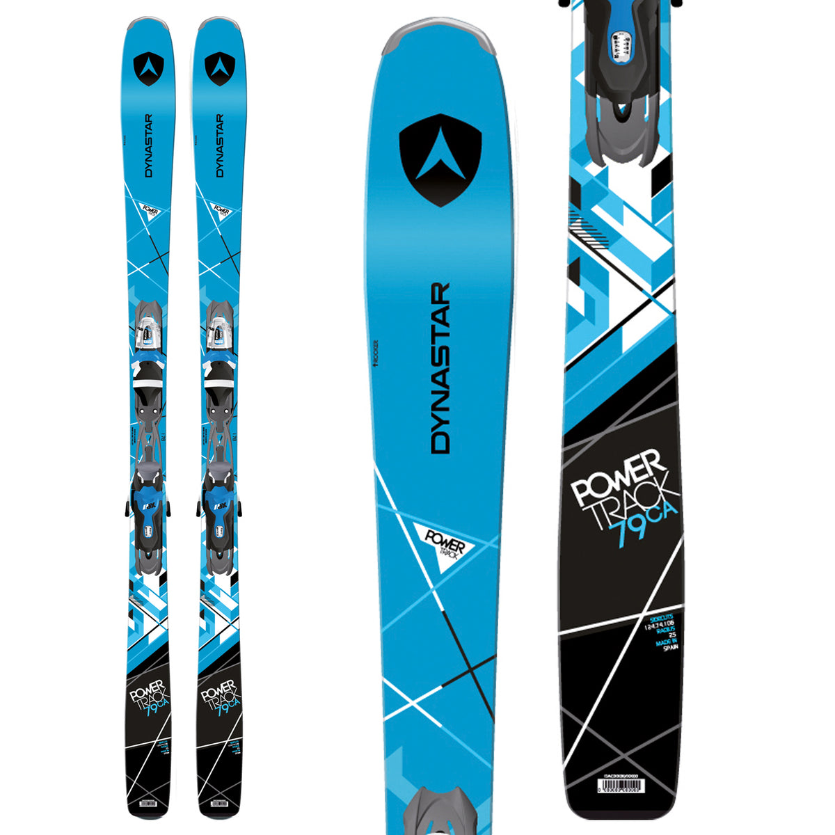 Dynastar Powertrack 79 Skis + Xpress 11 Bindings 2016